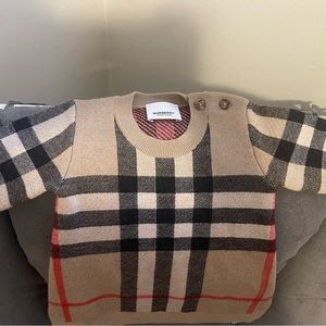 Burberry Infant Cashmere Sweater Dress